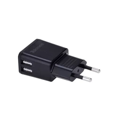 TEKMEE USB Wall Charger 2 Ports x 2.4A
