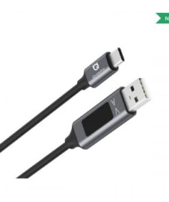 QUAWINS QC3.0 USB Type C Cable with Screen