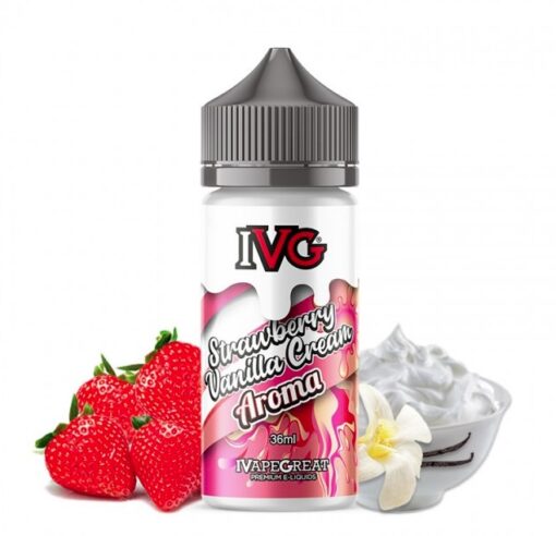 IVG 120ml - Strawberry Vanilla Cream