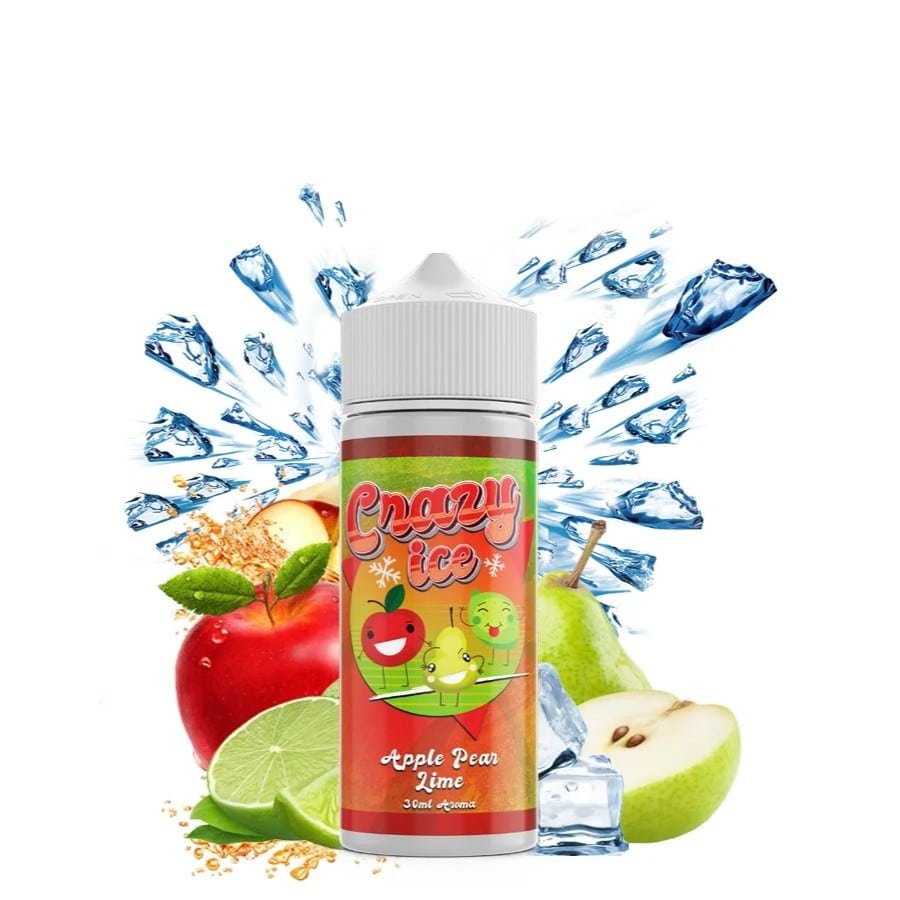 CRAZY ICE 120ml - Apple Pear Lime