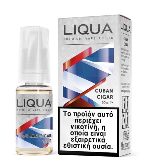 LIQUA TPD 10ml - Cuban cigar