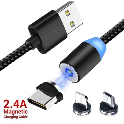 X-Cable 360 Magnetic swivel tip usb/lightning/type-c