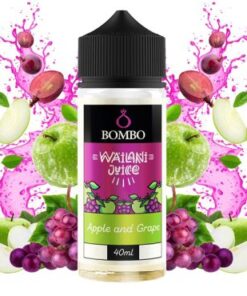 BOMBO Wallani Juice 40/120ml - Apple and Grape
