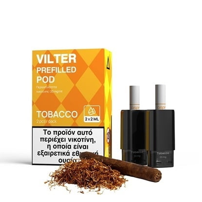 ASPIRE Vilter Pods 2ml 20mg - Tobacco