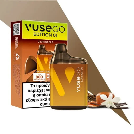 VUSE Go Edition 01 800puffs 20mg - Creamy Tobacco