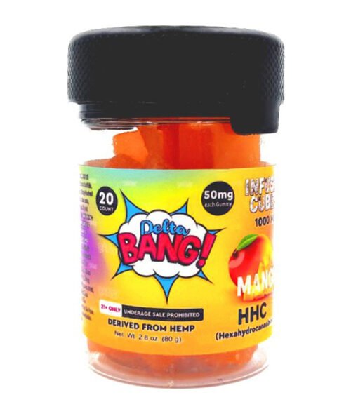 DELTA BANG HHC HHCP Gummies Mango