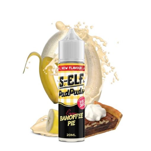 S-ELF JUICE Pud Puds 60ml - Banofee Pie