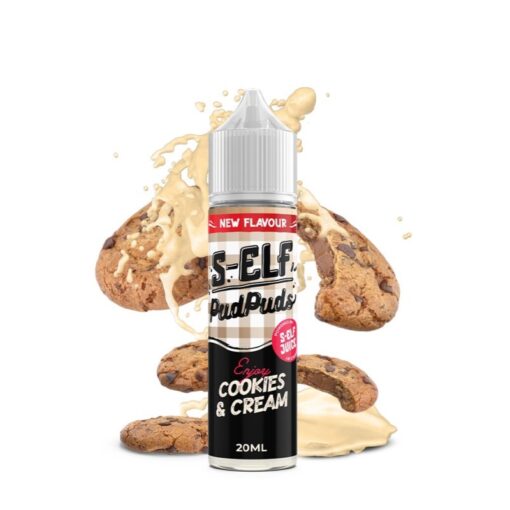 S-ELF JUICE Pud Puds 60ml - Cookies and Cream