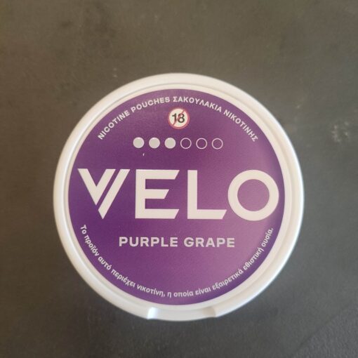VELO Nicotine Pouches 10mg 20pcs - Purple Grape