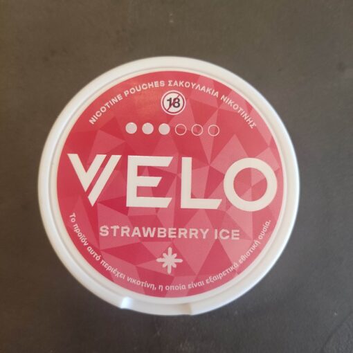 VELO Nicotine Pouches 10mg 20pcs - Strawberry Ice
