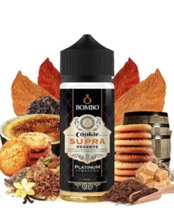 BOMBO Platinum Tobaccos 120ml - Cookie Supra Reserve