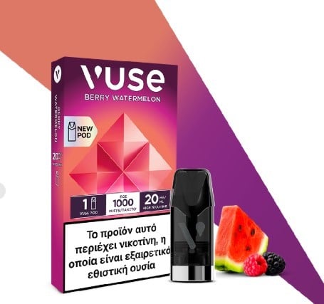 VUSE 1 Pod 1000puffs - Berry Watermelon 20mg