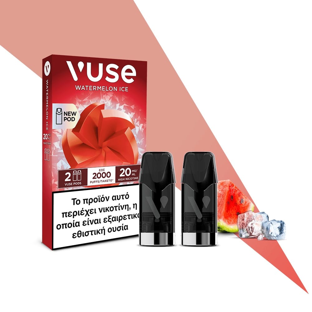 VUSE 2 Pods 2000puffs - Watermelon Ice 20mg