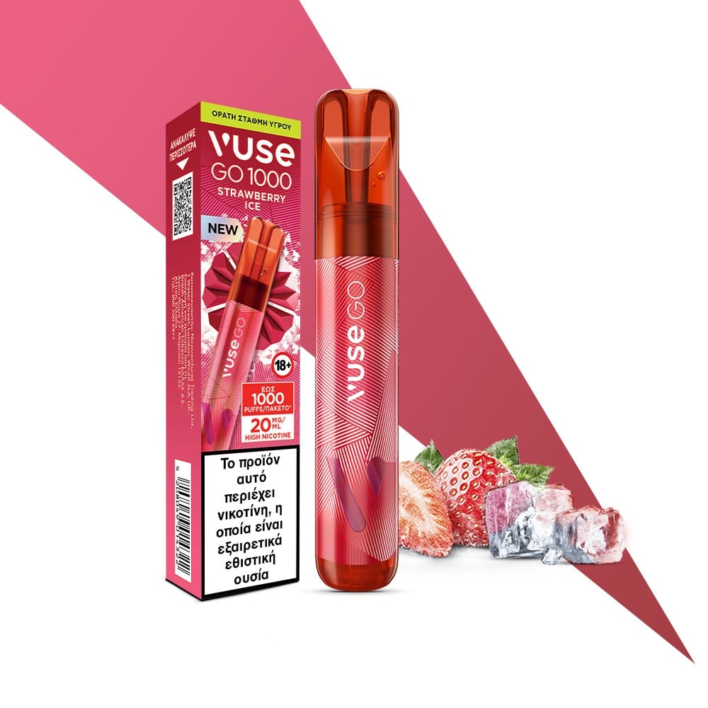 VUSE Go PEN 1000 20mg - Strawberry Ice