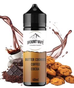 MOUNT VAPE 120ml - Butter Cookies coffee cocoa