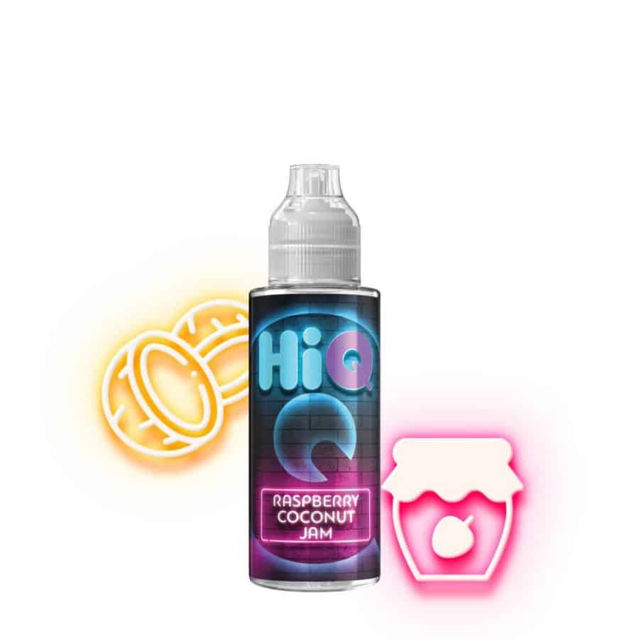 HiQ 120ml - Raspberry coconut Jam